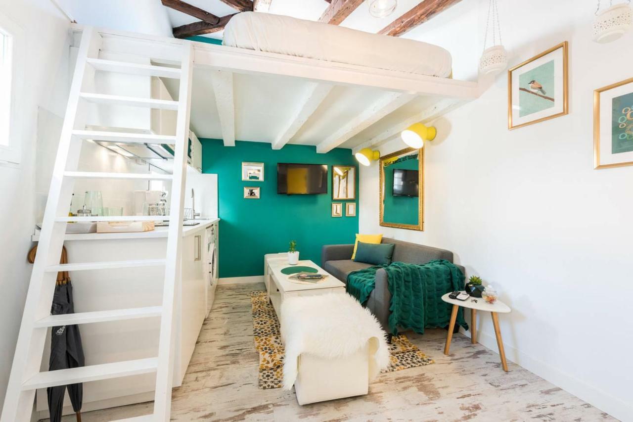 Buhardilla En Calle Amparo-Lavapies Madrid Ngoại thất bức ảnh