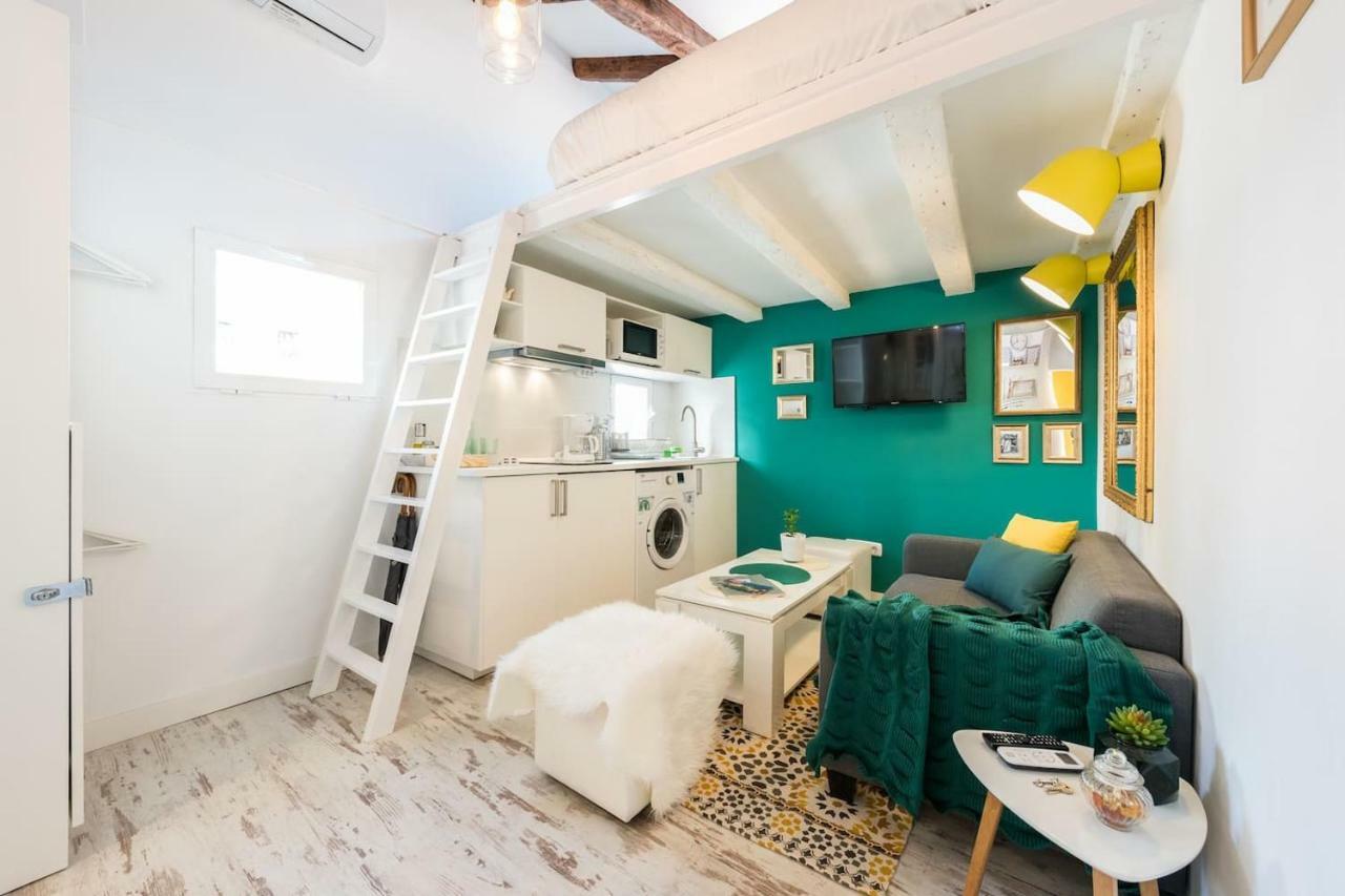 Buhardilla En Calle Amparo-Lavapies Madrid Ngoại thất bức ảnh