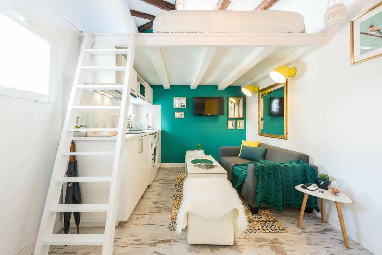 Buhardilla En Calle Amparo-Lavapies Madrid Ngoại thất bức ảnh