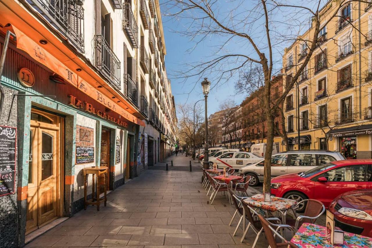 Buhardilla En Calle Amparo-Lavapies Madrid Ngoại thất bức ảnh