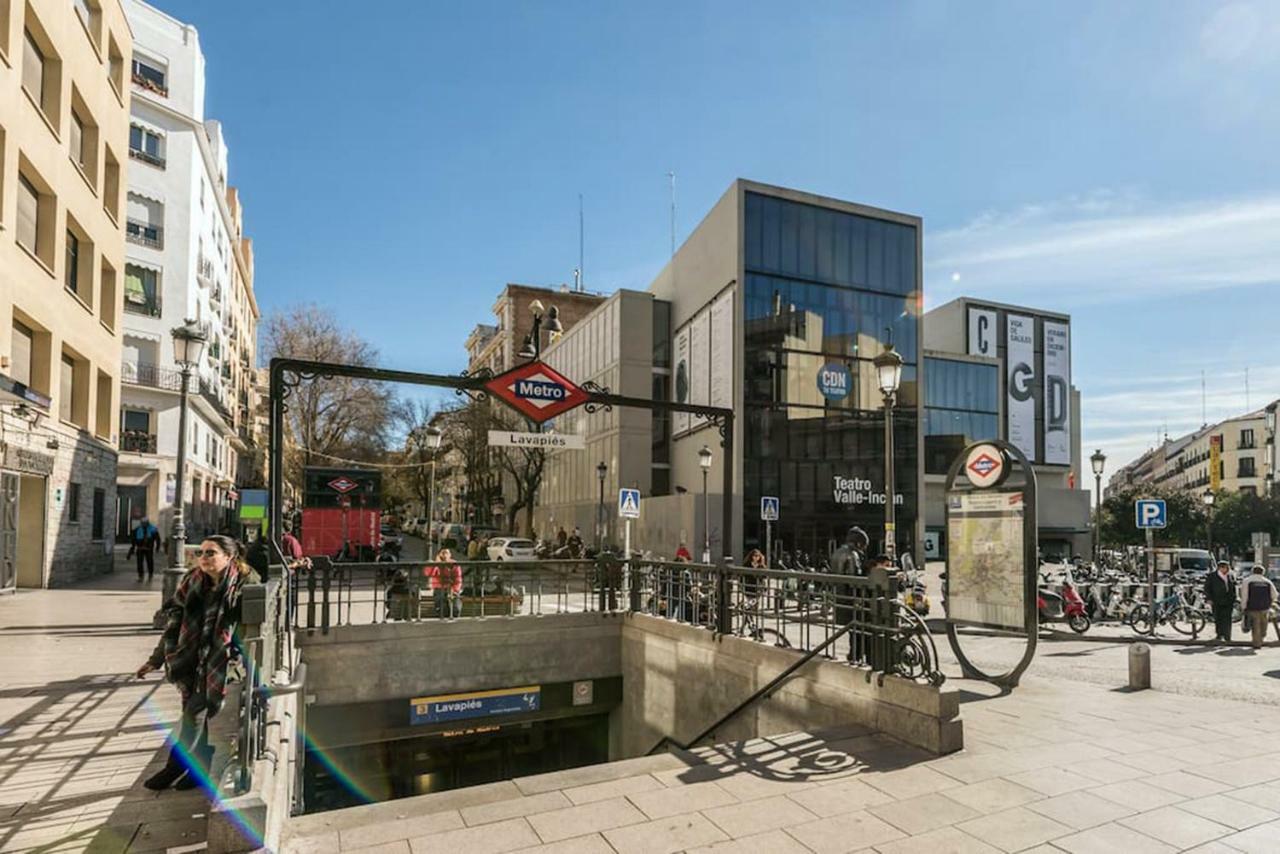 Buhardilla En Calle Amparo-Lavapies Madrid Ngoại thất bức ảnh